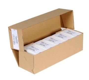 Lot de 500 cartes pvc laminées blanches - CR80 (86x54mm) - épaisseur 0,50mm photo 2