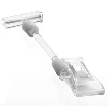Pince pour étiquette de prix - 8 cm- Evolis Edikio - lot de 25 photo 1