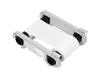 Ruban Zenius monochrome blanc - 1000 impressions - Evolis High Trust photo 1