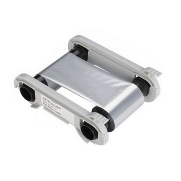 Ruban Zenius monochrome argent - 1000 impressions - Evolis High Trust photo 1