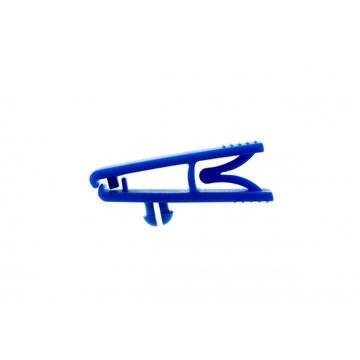 Clips plastiques bleu – lot de 100 photo 1