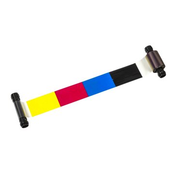 Lot de 10 Rubans Easy4pro Primacy 2 couleurs ymcko Evolis - 300 impressions photo 1