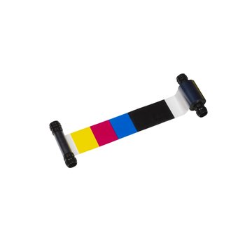 Lot de 10 rubans Rubans Easy4pro 2 couleurs 1/2 ymcko Evolis - 400 impressions photo 1