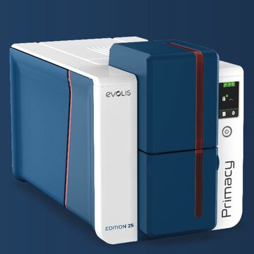 Primacy2 Bundle Edition 25 - imprimante double faces avec écran LCD - ruban YMCKO 300 faces - avec  ID-ALL Starter Edition photo 1