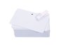 Cartes plastiques laminées blanches perforées - format CB - épaisseur 0.50mm - lot de 100 - Evolis High Trust miniature photo 1