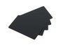 Cartes plastiques laminées noires mates teintées dans la masse -  format CB - lot de 500 - Evolis High Trust miniature photo 1