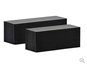 Cartes plastiques longues laminées noires mates - format 120 x 50mm - lot de 500 - uniquement pour Edikio Flex miniature photo 1
