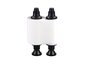 Ruban monochrome blanc Pebble, Dualys, Quantum - 1000 impressions -Evolis Hight Trust miniature photo 1