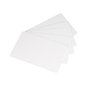 Cartes plastiques laminées blanches PVC  & BIO PVC-  format CB - lot de 500 - Evolis High Trust - Best Seller miniature photo 1