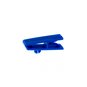 Clips plastiques bleu – lot de 100 miniature photo 2