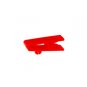 Clips plastiques rouge – lot de 100 miniature photo 2