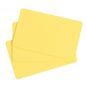 Cartes plastiques laminées couleur jaune - format CB - épaisseur 0.76mm - lot de 100 - Evolis High Trust miniature photo 1