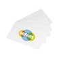 Cartes plastiques MIFARE® NXP laminées blanches - format CB - lot de 100 miniature photo 1