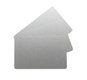 Cartes plastiques laminées couleur Argent - format CB - épaisseur 0.76mm - lot de 100 - Evolis High Trust miniature photo 1